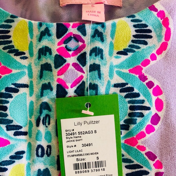 Lily Pulitzer Jackie Shift. Small - Picture 4 of 6